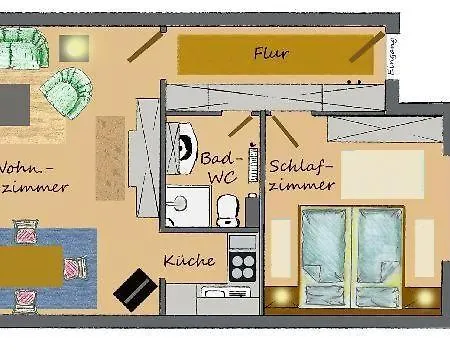 公寓 Haus-atlantic-app-33-meerblick 韦斯特兰